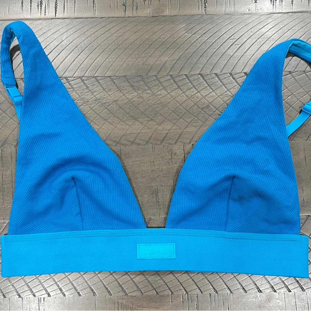 New Skims cotton plunge bralette.